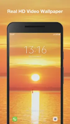 Sun Rise Live Wallpaper android App screenshot 1