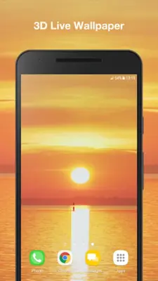 Sun Rise Live Wallpaper android App screenshot 3